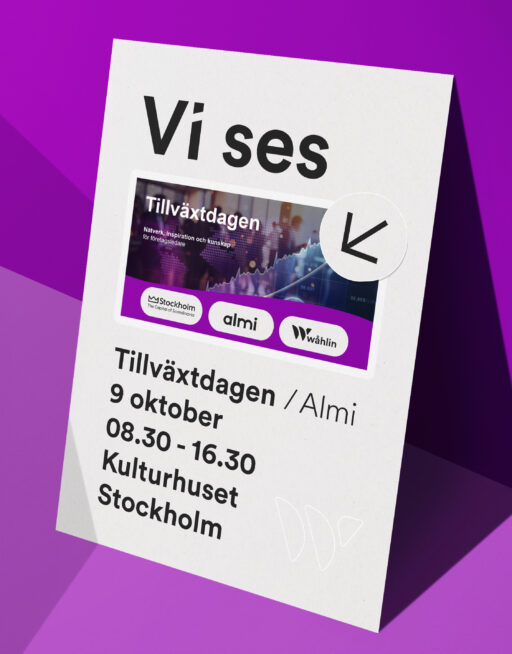 Tillväxtdagen2025 - Almi och Stockholm Business Region