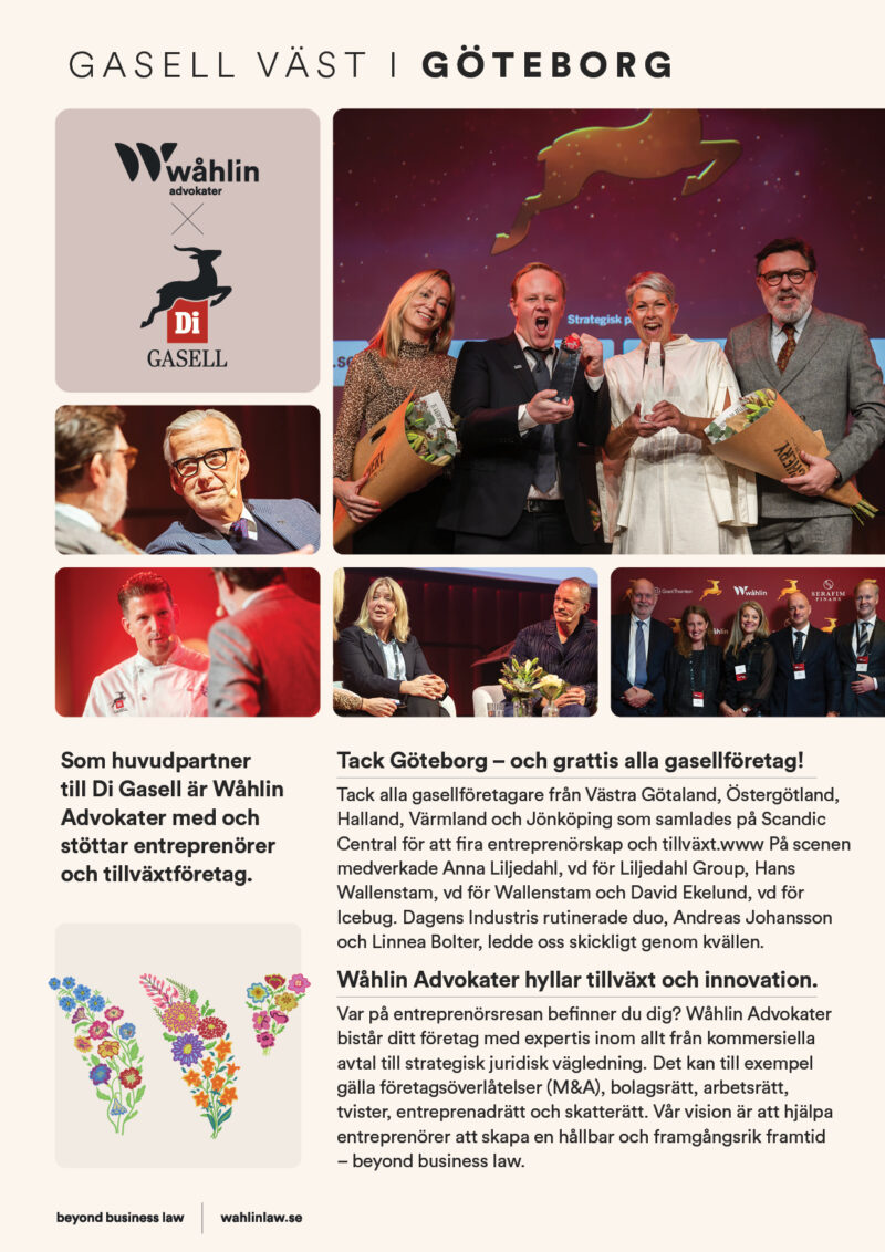 Gasell väst i Göteborg – grattis alla gasellföretag!