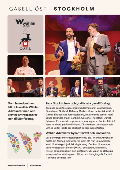 Gasell Öst i Stockholm