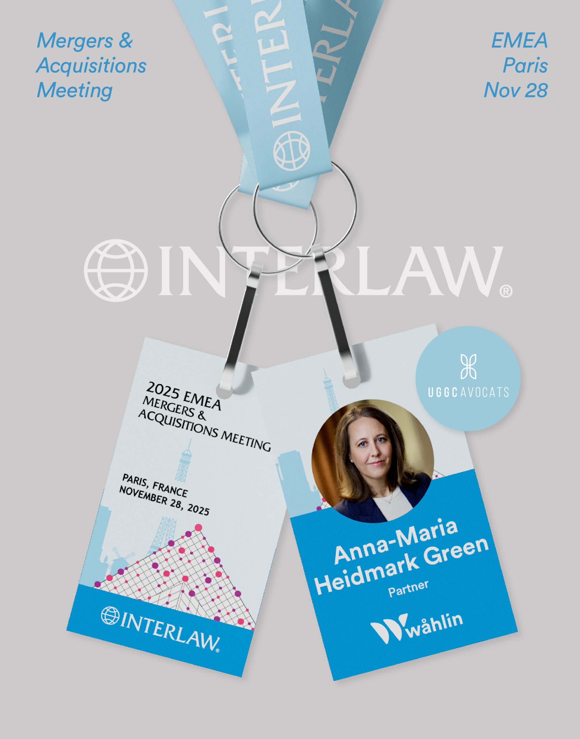 Interlaw EMEA Mergers & Acquisitions Meeting in Paris