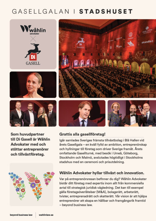 Gasellgalan 2025, Di Gasell