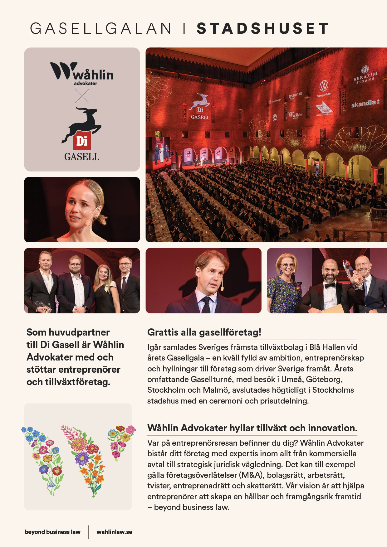 Gasellgalan 2025, Di Gasell