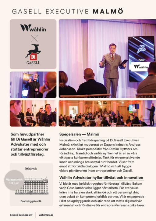 Gasell Executive – Malmö