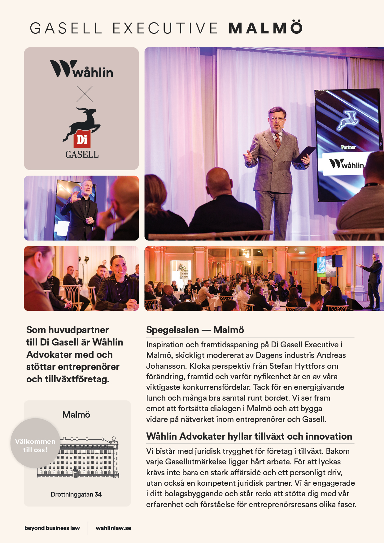 Gasell Executive – Malmö