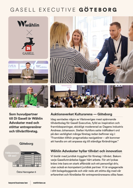 Gasell Executive – Göteborg