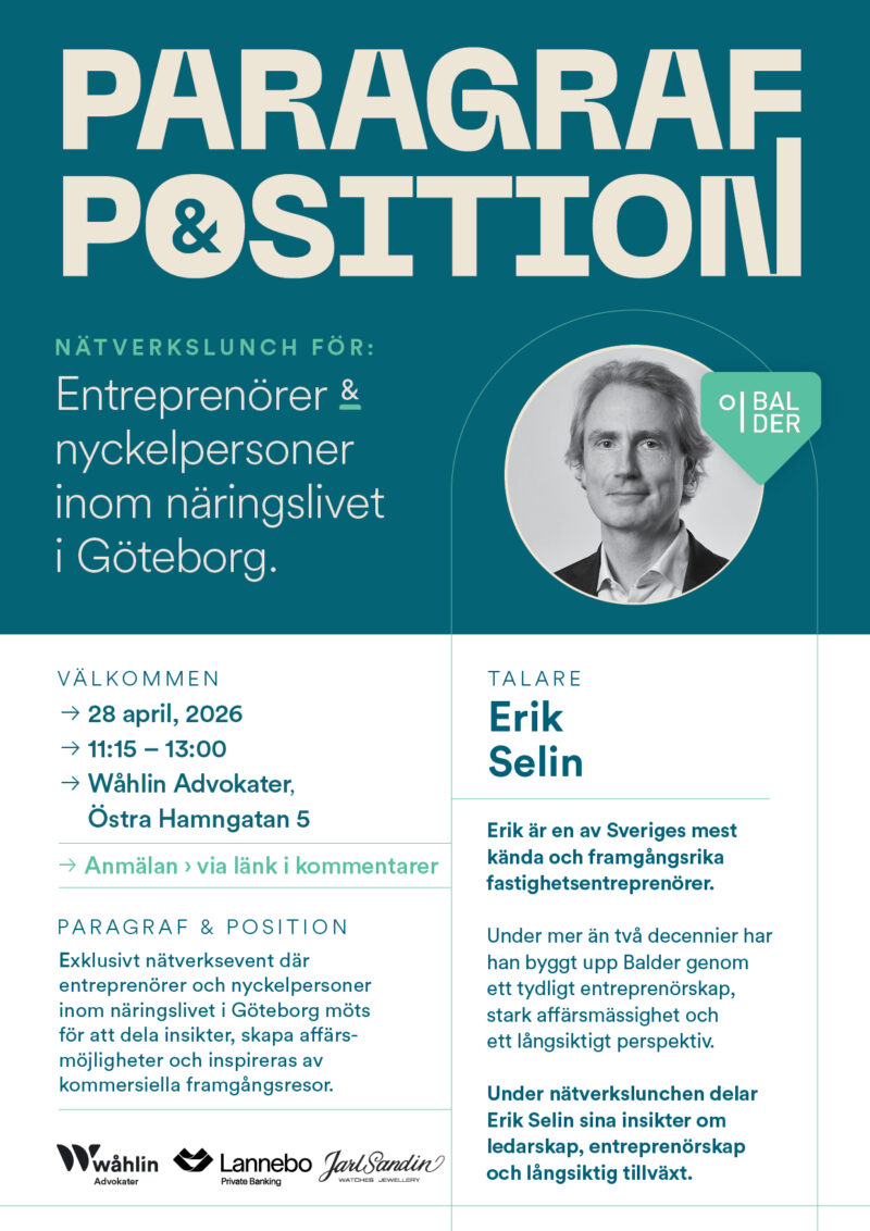 Paragraf & Position_Erik Selin_Balder